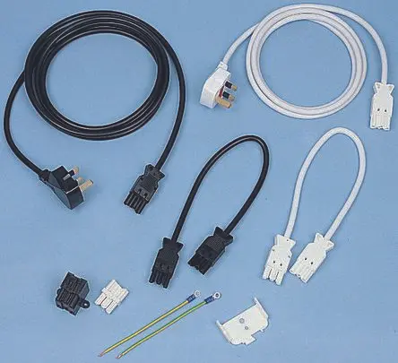 Produktfoto 1 von Wieland ST18 Beleuchtungssteckverbinder Stecker/Buchse, Überbrückungskabel, Schraubbefestigung 16A, Kontakte: 3 IP20,