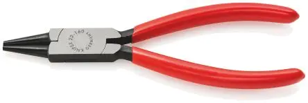 Produktfoto 1 von Knipex Flachzange / Backen 30mm Rund 160mm VDE 1000V zugelassen Schließer (NO)