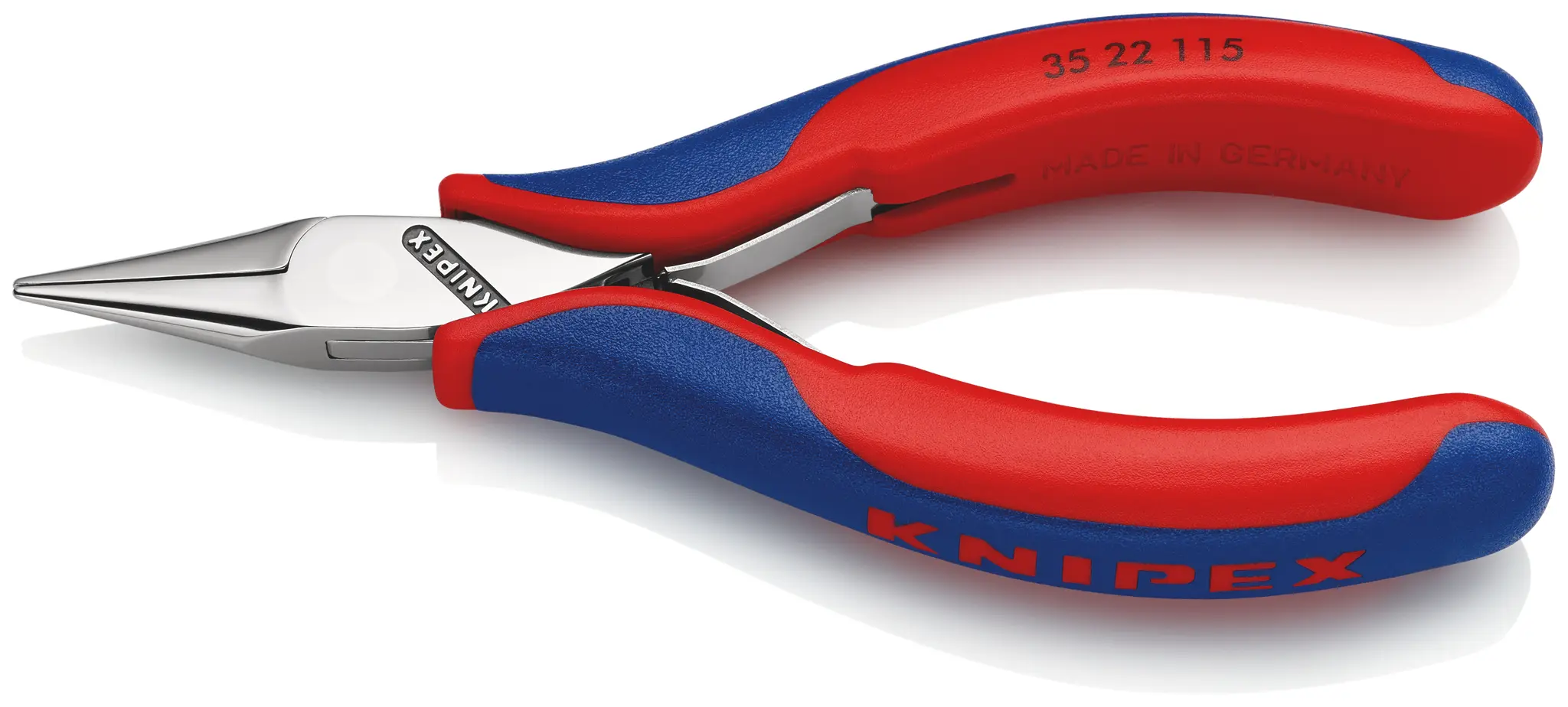 Produktfoto 1 von Knipex 35 22 Spitzzange / Backen 22.5mm Innen- 115 mm Schließer (NO)
