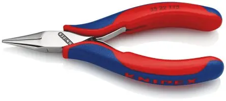Produktfoto 1 von Knipex 35 22 Spitzzange / Backen 22.5mm Innen- 115mm Schließer (NO)