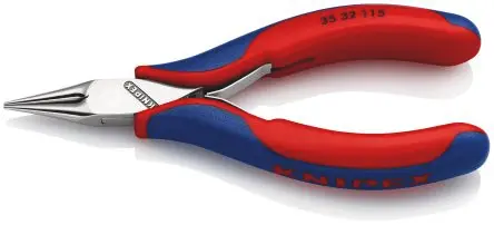 Produktfoto 1 von Knipex 35 32 Spitzzange / Backen 22.5mm Rund 115mm Schließer (NO)