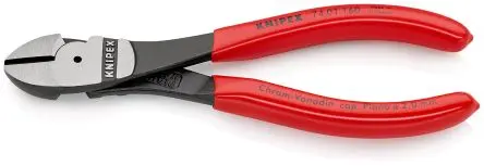 Produktfoto 1 von Knipex Knipex Kraft-Seitenschneider 160 mm, Schneidleistung 3.1mm