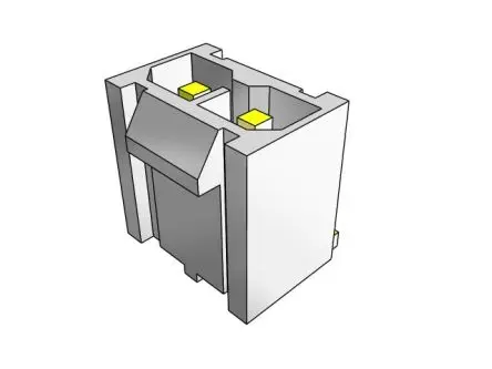 Produktfoto 1 von Samtec IPBD Stecker Crimpsteckverbinder-Gehäuse 4.19 mm, 4-polig / 1-reihig Gerade, Kabel für FFC-Steckverbinder,