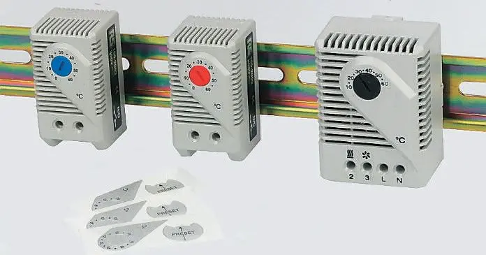 Produktfoto 1 von STEGO ZR 011 Schaltschrank-Thermostat 15 A Öffner/Schließer, 80 °C, 0 °C 120/250 V ac