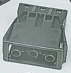 Produktfoto 1 von Wieland ST18 Beleuchtungssteckverbinder Stecker, Anschluss, Schraubbefestigung 16A IP20, Schwarz, 2.5mm²