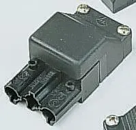 Produktfoto 1 von Wieland ST18 Beleuchtungssteckverbinder Buchse, Anschluss, Schraubbefestigung 16A IP20, Schwarz, 1.5mm²