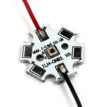 Produktfoto 1 von Intelligent LED Solutions LED-Array IHH-OM01 Orange, 1-LEDs, Ø 20 mm Außen-ø 2 mm