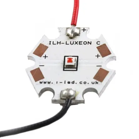 Produktfoto 1 von Intelligent LED Solutions LED-Array LUXEON C Zyan, 1-LEDs, Ø 20 mm Außen-ø 65 lm-Typ