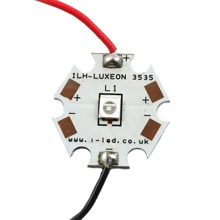 Produktfoto 1 von Intelligent LED Solutions LED-Array LUXEON Sunplus 35 Violett, 1-LEDs, Ø 20 mm Außen-ø