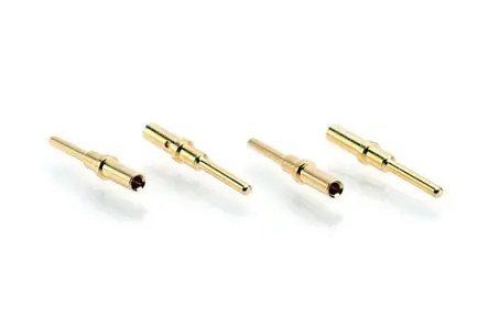 Produktfoto 1 von Amphenol ATM Kfz-Anschlussklemme Stecker, Stift, Crimpbefestigung, Kupferlegierung Gold-beschichtet