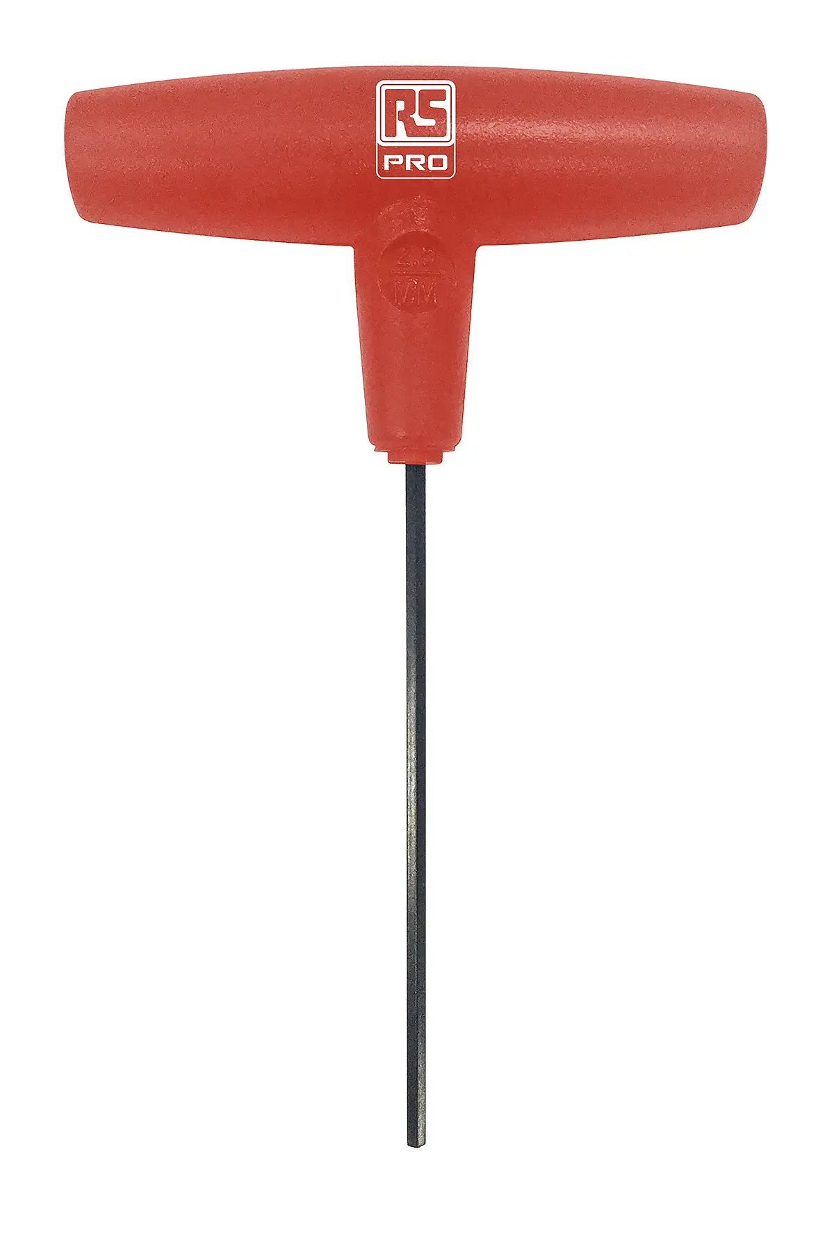 Produktfoto 1 von RS PRO metrisch  Innensechskant-Schlüssel 2.5mm T-Griff lang