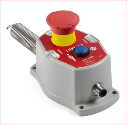 Produktfoto 1 von Allen Bradley Guardmaster 440E Seilzugschalter 124 mm Gerade IP66