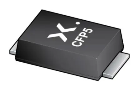 Produktfoto 1 von Nexperia Oberfläche Diode Schottky-Diode Einfach, 40 V / 5 A, 2-Pin SOD-128