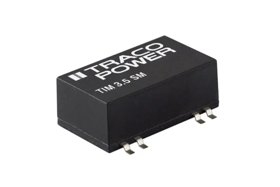 Produktfoto 1 von TRACOPOWER DC/DC Konverter 2-Kanal, 700 mA 100 kHz SMD 7-Pin 5 V dc
