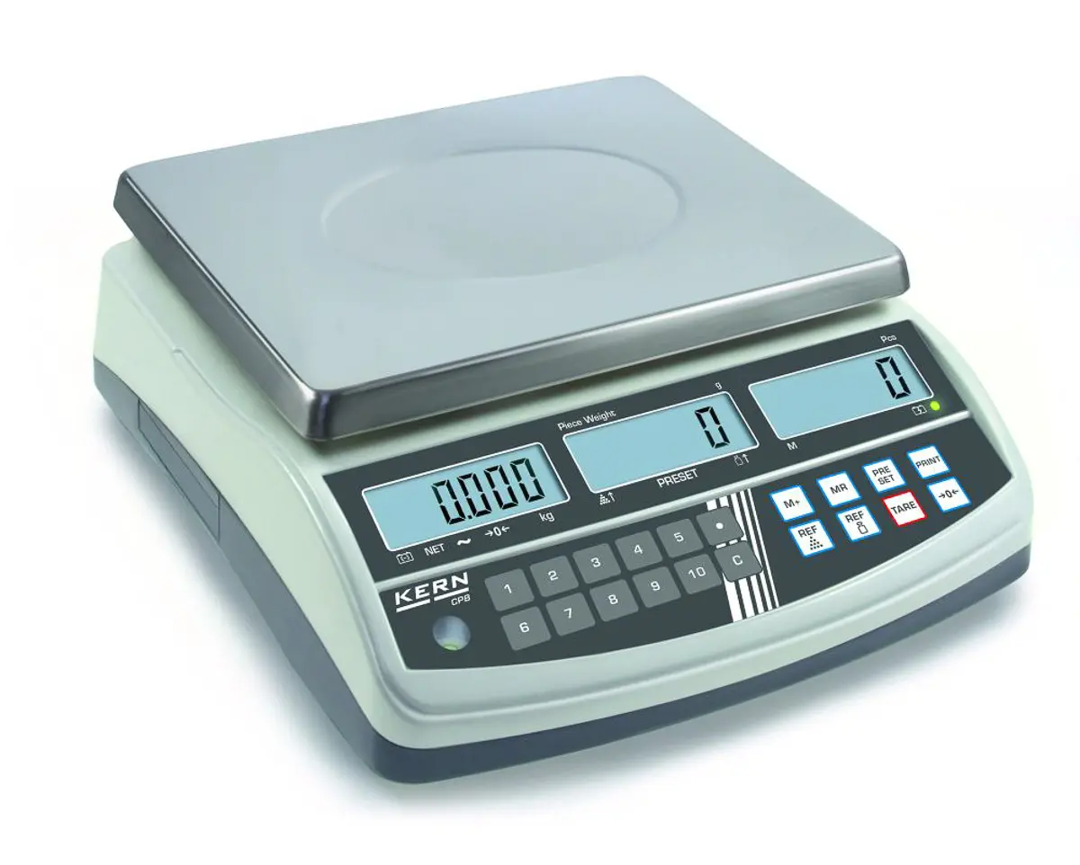 Produktfoto 1 von Kern CPB 15K0.2N Zählwaage mit Zählfunktion 15kg / Auflösung 0,2 g