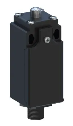 Produktfoto 1 von RS PRO Endschalter, Stößel DPST, IP65, Kunststoff 400V ac 10A