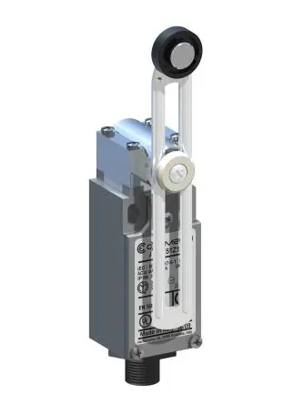 Produktfoto 1 von RS PRO Endschalter, Rollenhebel DPST, IP66, Metall 400V ac 10A