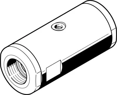 Produktfoto 1 von Festo VZQA 3968923 Quetschventil Buchse Rohr Buchse Mit Gewinde G, Nein