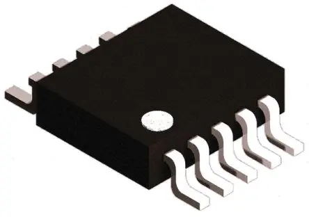 Produktfoto 1 von Vishay Analoger SPDT-Schalter, 10-Pin 2, MSOP, CMOS, 5.5V- bipolar, 1.65 V- bipolar