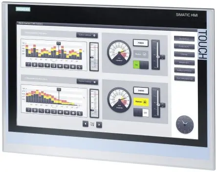Produktfoto 1 von Siemens, SIMATIC, TP1900 Comfort, HMI-Bediengerät, TFT, 1366 x 768 pixel, 18.5 Zoll