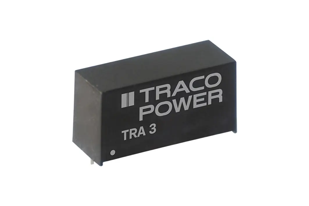 TRACOPOWER TRA 3 DC/DC-Wandler 3W 24 V dc IN, 15V dc OUT / 200mA Durchsteckmontage 1kV dc isoliert