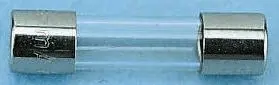 Produktfoto 1 von Schurter D1 Patronensicherung F / 400mA 5 x 20 mm 220V ac Glas