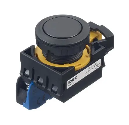 Produktfoto 1 von Idec CW Druckschalter Beleuchtet wartungsfrei Panel Ø 22 mm, SPST / 10A, IP65