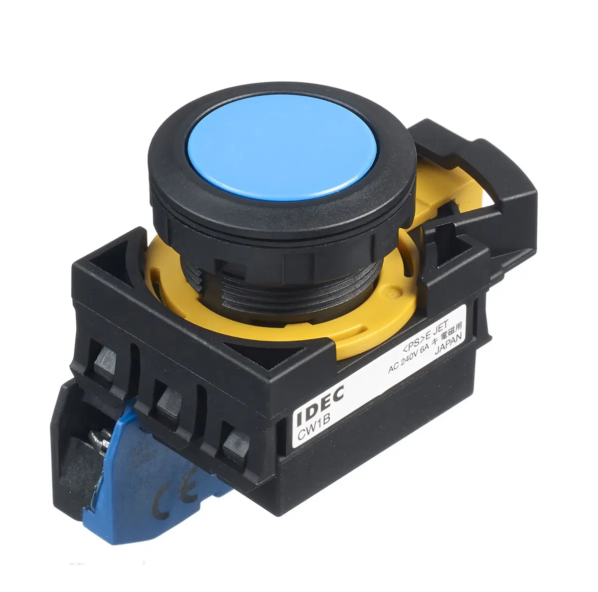 Produktfoto 1 von Idec CW Druckschalter Beleuchtet wartungsfrei Panel Ø 22 mm, SPST / 10 A, IP65