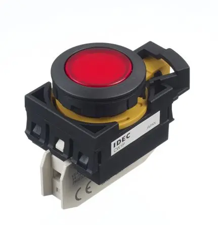 Produktfoto 1 von Idec CW Druckschalter Rot Beleuchtet Panel Ø 22 mm / 10A, IP66