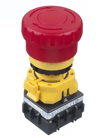 Produktfoto 1 von Idec XW Kontaktblock LED Rot beleuchtet 2 Öffner 24V ac/dc Schraube