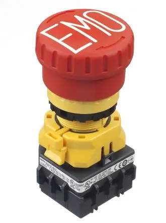 Produktfoto 1 von Idec XW Kontaktblock LED Rot beleuchtet 3 Öffner 25V Schraube