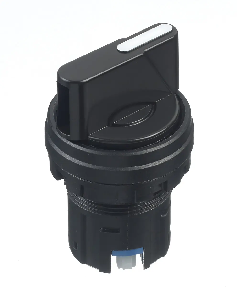 Produktfoto 1 von Idec HW Wählschalterkopf 2-Positionen 22mm Federrückstellung von links zur Mitte