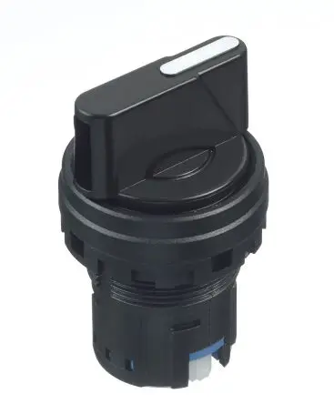 Produktfoto 1 von Idec HW Wählschalterkopf 5-Positionen 22 mm Weiß Rastend