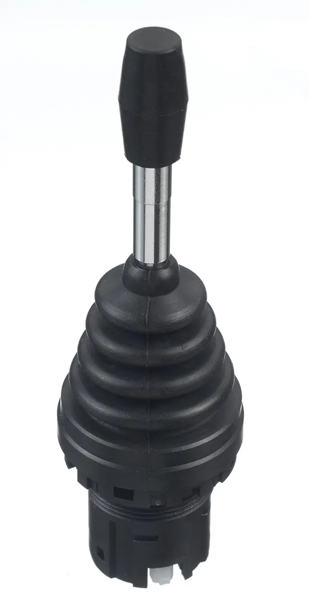 Produktfoto 1 von Idec Joystick, 1-Achsen Federrückstellung, 1-poliger Schließer, 600V / 10 A, IP 65 Griff Typ Hebel