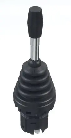 Produktfoto 1 von Idec HW1M Joystick, 1-Achsen Federrückstellung, 1-poliger Schließer, 230 V ac / 10A, IP65 Griff Typ Hebel