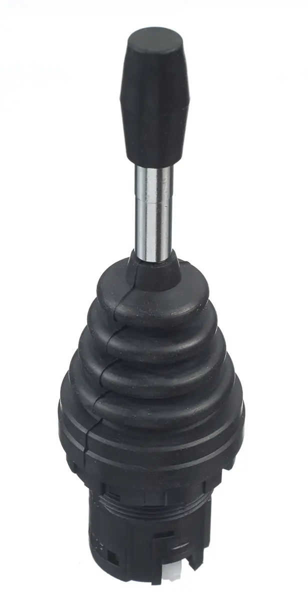 Produktfoto 1 von Idec Joystick, 1-Achsen Federrückstellung, 1-poliger Schließer, 600V / 10 A, IP 65 Griff Typ Hebel