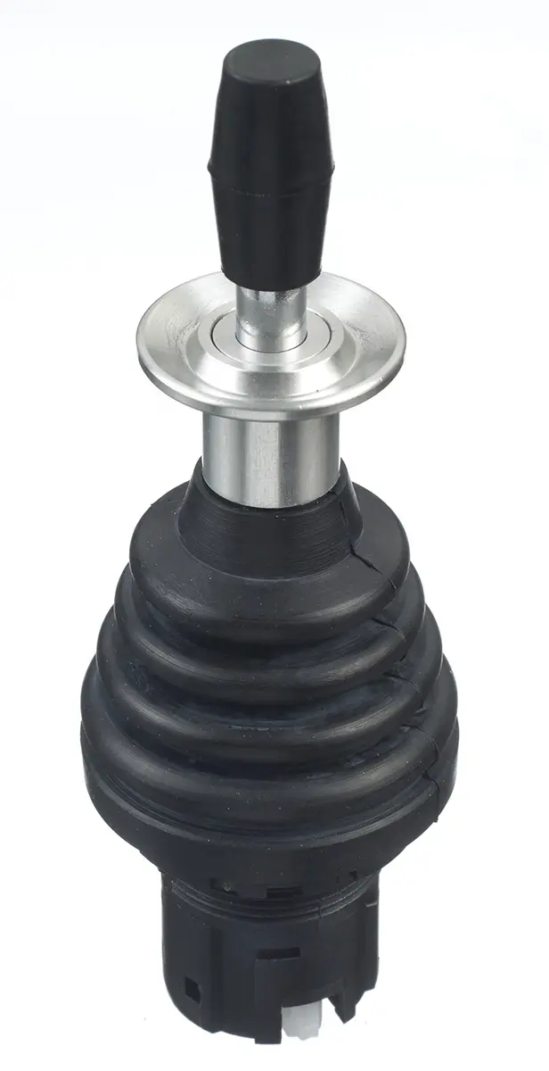 Produktfoto 1 von Idec Joystick, 2-Achsen Federrückstellung, 1-poliger Schließer, 600V / 10 A, IP 65 Griff Typ Hebel