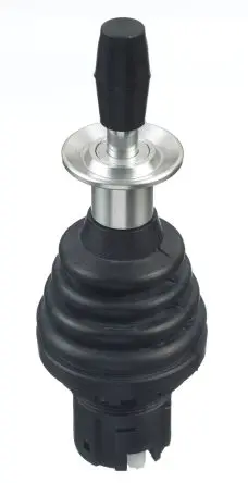 Produktfoto 1 von Idec HW1M Joystick, 2-Achsen Federrückstellung, 1-poliger Schließer / 10A, IP65 Griff Typ Hebel
