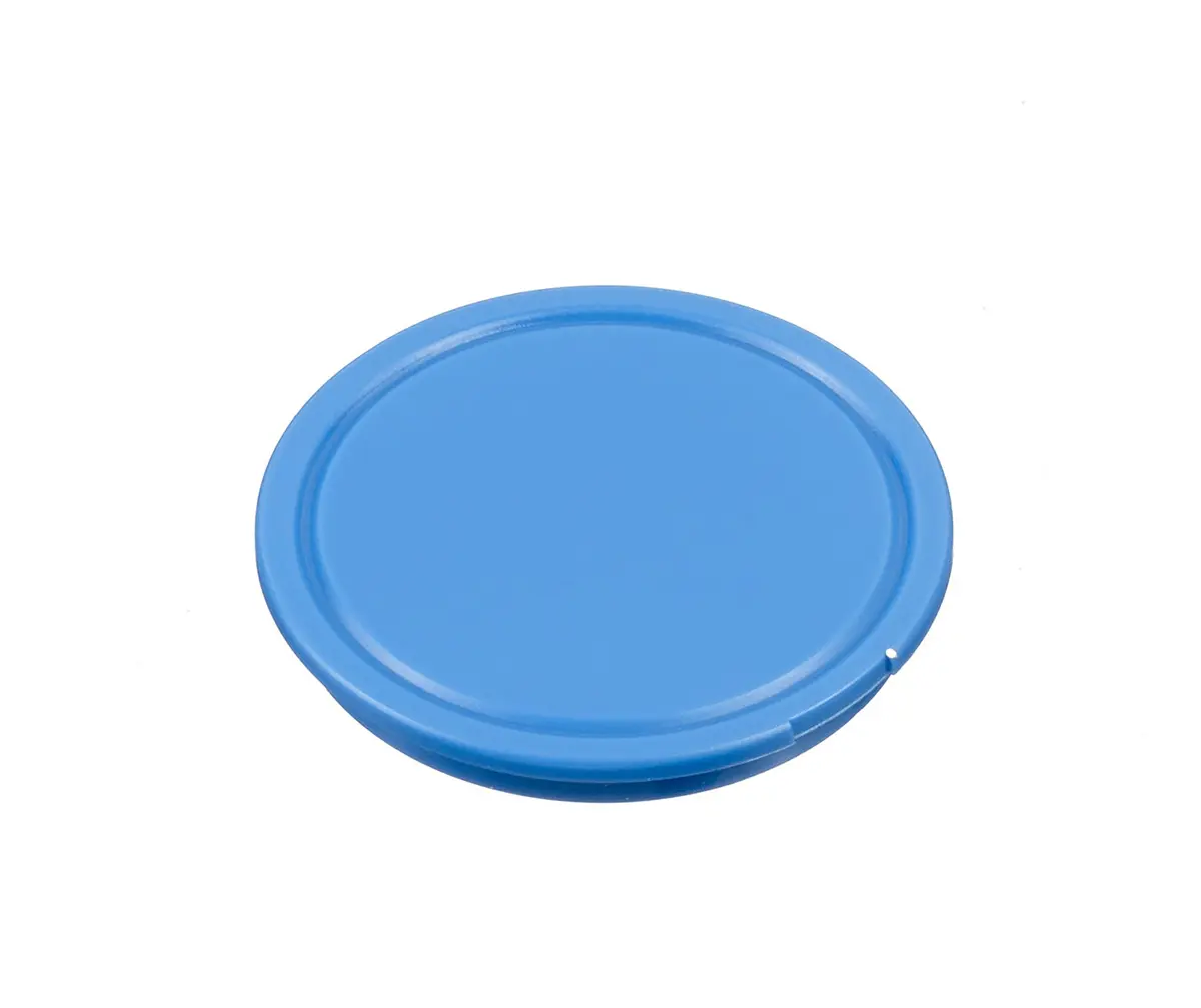 Produktfoto 1 von Idec HW Drucktastenkopf Ø 22 mm, Blau Tastend Rund Rund POM IP20