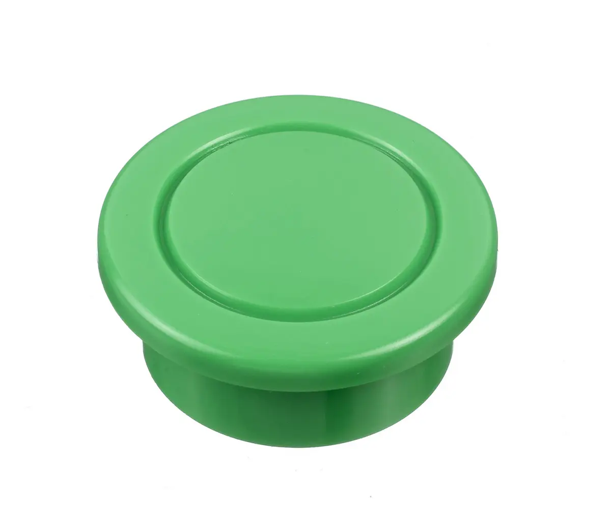 Idec HW Drucktastenkopf Ø 22 mm, Grün Tastend Rund Rund POM IP20