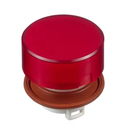 Produktfoto 1 von Idec HW Drucktastenkopf Ø 22 mm, Rot Tastend Rund Rund Kunststoff IP20