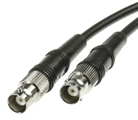 Produktfoto 1 von Atem RG58C/U Koaxialkabel, Abgeschlossen, 50 Ω, 1 m, Aussen ø 4.95 mm Außen-ø , Schwarz