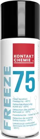 Produktfoto 1 von Kontakt Chemie FREEZE 75 Kältespray, 400 ml bis -45 °C