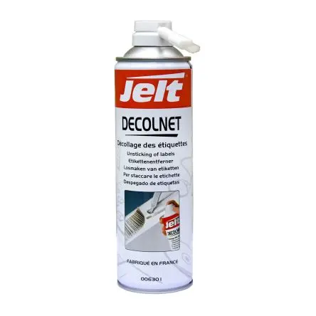 Produktfoto 1 von Jelt Decolnet Etikettentferner entfernt Etikett 500 ml Zerstäuber