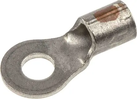 Produktfoto 1 von TE Connectivity STRATO-THERM Ringkabelschuh, Unisoliert 16 AWG, 14 AWG max.AWG, aussen ø 8.71 mm, innen ø 3.68 mm, M3.5