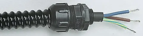 Produktfoto 1 von SES Sterling Electroflex Leerrohr PVC, Ø 16mm nom. flexibel, Schwarz A ø 21mm I ø 16mm x 30m IP65