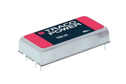 TRACOPOWER TEN 30 DC/DC Konverter, 12V dc OUT 2.5 A Durchsteckmontage 18V dc 1.5 kV dc 30 W -40 °C 80 °C
