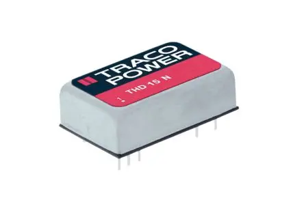 TRACOPOWER THD 15N DC/DC Konverter, 12V dc OUT 625 mA Durchsteckmontage 75V dc 1.5 kV dc 15 W -40 °C 85 °C