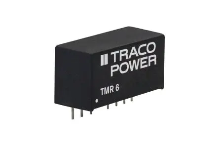 TRACOPOWER TMR 6 DC/DC Konverter, 3.3V dc OUT 1300 mA Durchsteckmontage 75V dc 1.5 kV dc 6 W -40 °C 78 °C