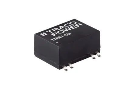 Produktfoto 1 von TRACOPOWER TMR 1SM DC/DC Konverter, 12V dc OUT 83 mA Oberfläche 75V dc 1.5 kV dc 1 W -40 °C 85 °C